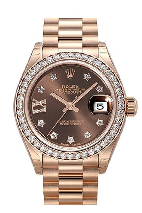 rolex lady-datejust 28 rose gold price|lady datejust 28mm price.